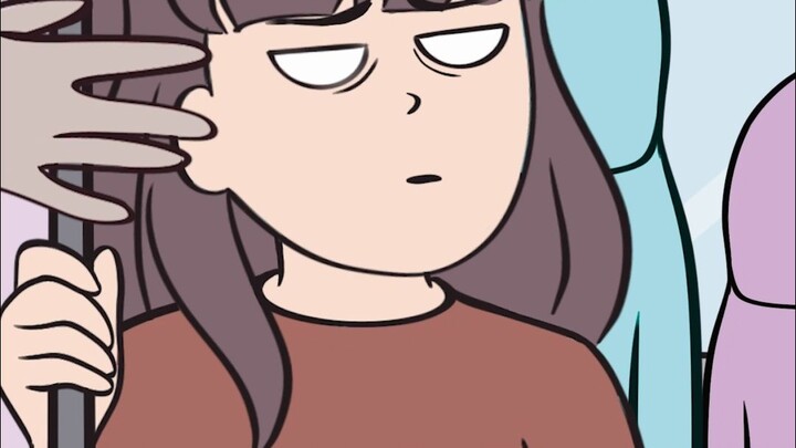 Di Guangzhou, yang berdiri dengan kedua kaki terangkat dari tanah belum tentu hantu.