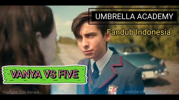 UMBRELLA ACADEMY Season 3 - Scene VANYA VS FIVE Fandub Bahasa Indonesia