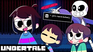 Baglets Plays UNDERTALE except the dialogues are scrambled