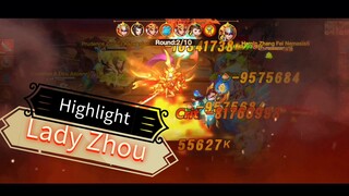 Highlight Build Up Lady Zhou and Testing Battle
