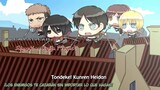 Shingeki no Kyojin Chimi Kyara Gekijou - Tondeke episodio 3