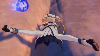 Girl, your posture is dangerous!