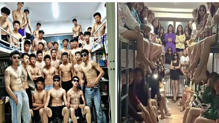 The two dormitories are fighting, which side has a better chance of winning?