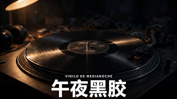 Vinilo de Medianoche《午夜黑胶》| 黑胶唱片机助眠/学习/白噪音/纯音乐/Lofi ｜Vinyl Midnight