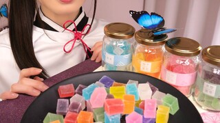☆ Cham Eating ☆ Demon Slayer Amber Candy Eating Sound Chewing Sound