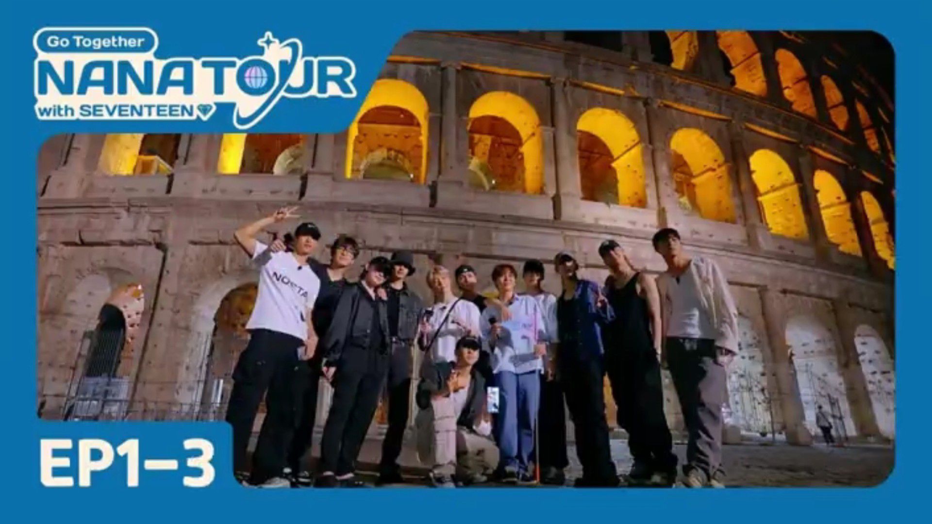 ENG SUB] NANA TOUR with SEVENTEEN EP1-3 - BiliBili