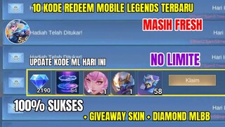 BURUAN! 10 KODE REDEEM ML TERBARU KODE REDEEM MOBILE LEGENDS HARI INI UPDATE JANUARI 2024