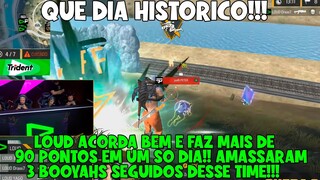 QUE TIME ABSURDO!! 3 BOOYAHS SEGUIDOS DELES - LOUD ACORDA BEM E PONTUA MAIS DE 90 PONTOS NA FFWS