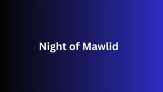 Night of Mawlid