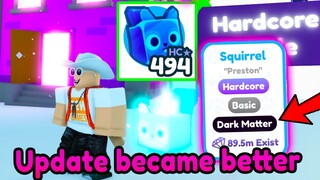 I Got New Hardcore Dark Matter Pets Faster in Pet Simulator X