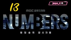 Title: NUMBERS | Tagalog dubbed | kdrama (episode 13)