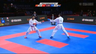 Taha Tarek Mahmoud vs Mehdi Filali | Final Male Kumite +84Kg | World Championships Budapest 2023