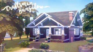 Craftsman Bungalow 👨‍👩‍👧🏡 | The Sims 4 | Limited Pack Build | CC Free + Download Links