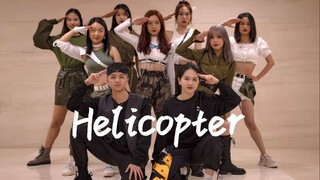 中科院女博士生在走廊上跳Helicopter‖一场只有彩排没有演出的元旦晚会……节目之一，临时取消晚会临时录视频纪念