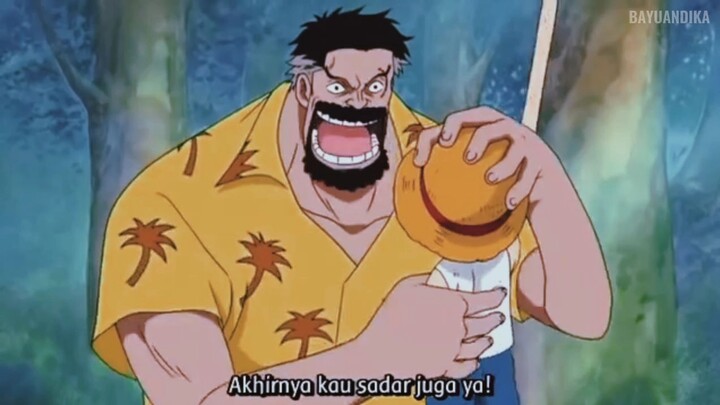 One Piece"dan dari sini perjalanan luffy di mulai"