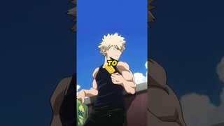 Imagine Bakugo being a nice guy