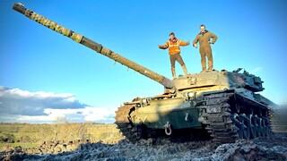 Concrete Filled Tank, First Start-Up & Drive After 30 Years!