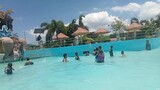 wave pool swimming in sea breeze resort