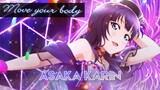 Asaka Karin [AMV/EDIT] Move your body - Alan walker Remix
