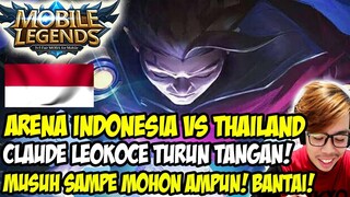 MANTAN TOP 1 INDONESIA CLAUDE TURUN TANGAN MELAWAN THAILAND! BANTAI!