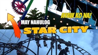 Nakakabang mga rides sa Star City may nahulog.