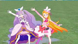 【MMDプリキュア】キュアマジェスティ＆キュアバタフライでいーあるふぁんくらぶ