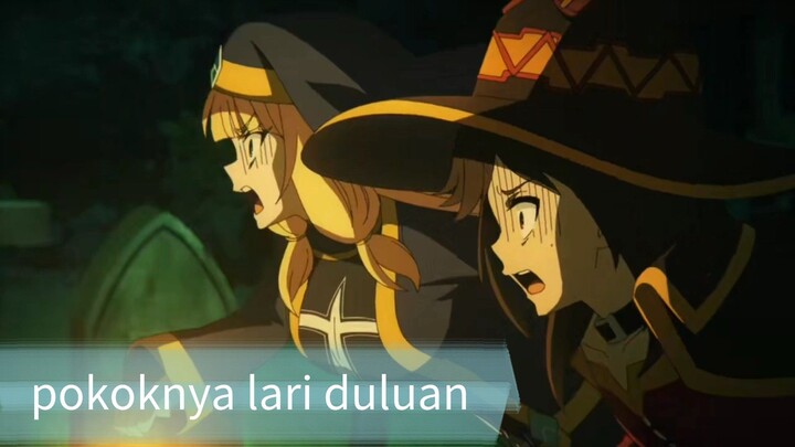 #KompetisiKreasiUnggahan5, Pokonya apapun di belakang lari duluan