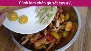 Cách làm chân gà sốt cay p7