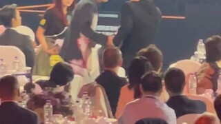 Xiao Zhan is here! Hugging Jackie Chan