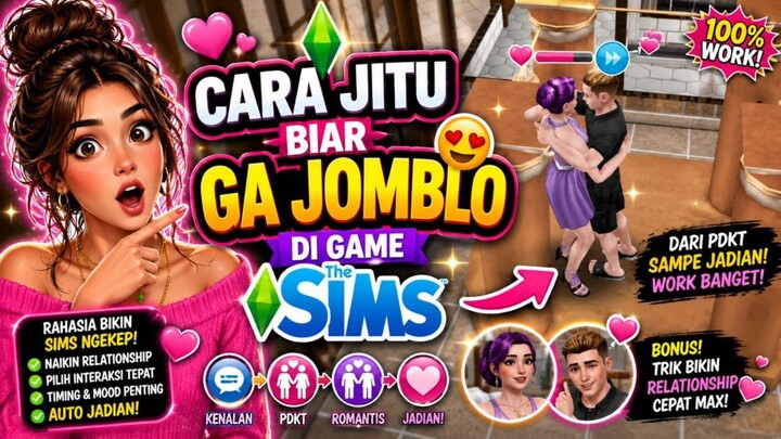 DIJAMIN AMPUH PAKE ITEM INI ‼️ BIAR GA JOMBLO 🤭 | THE SIMS FREEPLAY