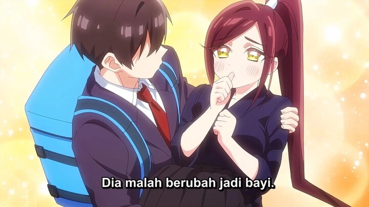 Anime romance 100 pacar. si Rentarou dapet cewek Jago bela diri