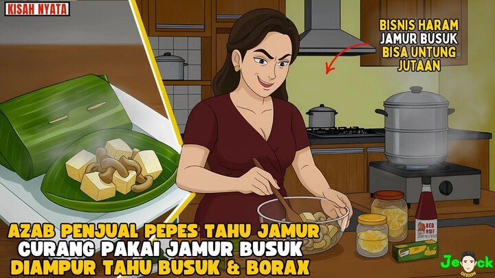 AZAB PENJUAL PEPES TAHU JAMUR CURANG PAKAI JAMUR BUSUK DIAMPUR TAHU BUSUK