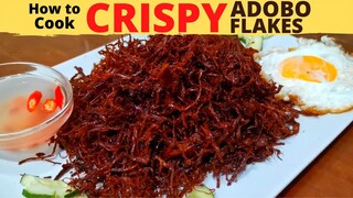 CRISPY ADOBO FLAKES | Flaked Fried Pork Adobo Recipe