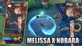 MELISSA SKIN SCRIPT AS NOBARA KUGISAKI - MOBILE LEGENDS