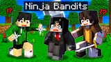 Saved by THE NINJA BANDITS in Minecraft! (Tagalog)