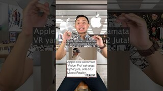 Apple bikin kacamata 52 JUTA?! Kamu mau beli ga?? #shorts