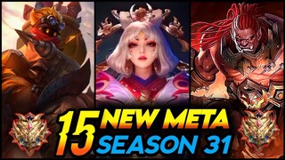 15 NEW META HEROES SEASON 31 | Mobile Legends Tier List