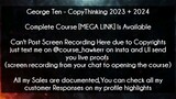 George Ten - CopyThinking 2023 + 2024 Course Download