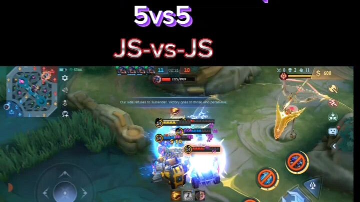 5v5 JS only                                 @mobile legend