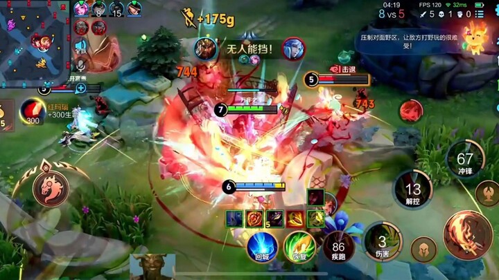 Guan Yu is invincible in the early game.