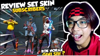 REVIEW SET SKIN SUBSCRIBER PART 1  !!