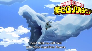 Getens Ice Dragon VS Dabi My Villain Academia