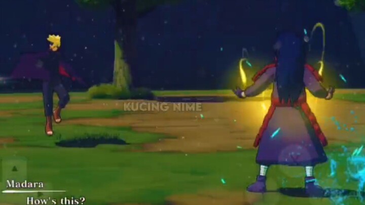 CIAH MADARA EDO TENSEI GA RAGU LAWAN BORUTO BLUE VORTEX