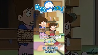 Nobita con la FLAUTA mágica 🎵  | Doraemon #shorts  😂