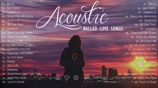 Top Hits English Acoustic Cover Love Songs 2021 Playlist - Best Of Ballad Songs Cover Of All Time