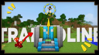 CARA MEMBUAT TRAMPOLINE (REDSTONE) - MINECRAFT INDONESIA