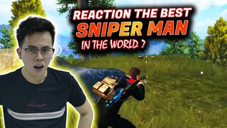 APAKAH BENAR PLAYER INI SNIPER MAN NO 1 DI DUNIA ?? - #BEMOREACTION