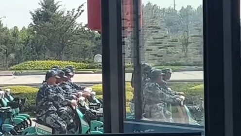 Military Training Cavalry Company—No Joke!