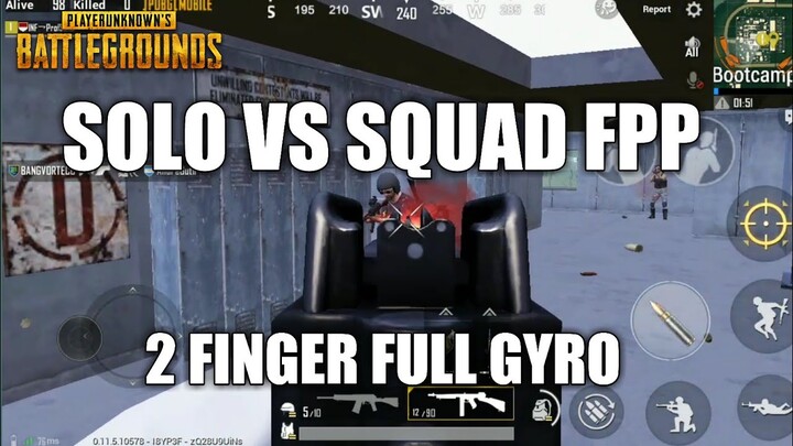 SOLO VS SQUAD EPIC - MODE FPP | PUBG MOBILE Indonesia