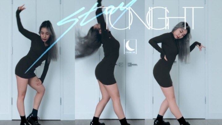 【Suna】Tarian ulang Stay Tonight dari Kim Chung Ha | Bergoyang heboh | Efek sinkronisasi beat dan gan